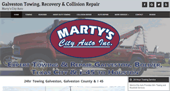 Desktop Screenshot of martyscityauto.com